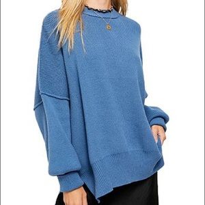 Free people easy street tunic/sweater - size S